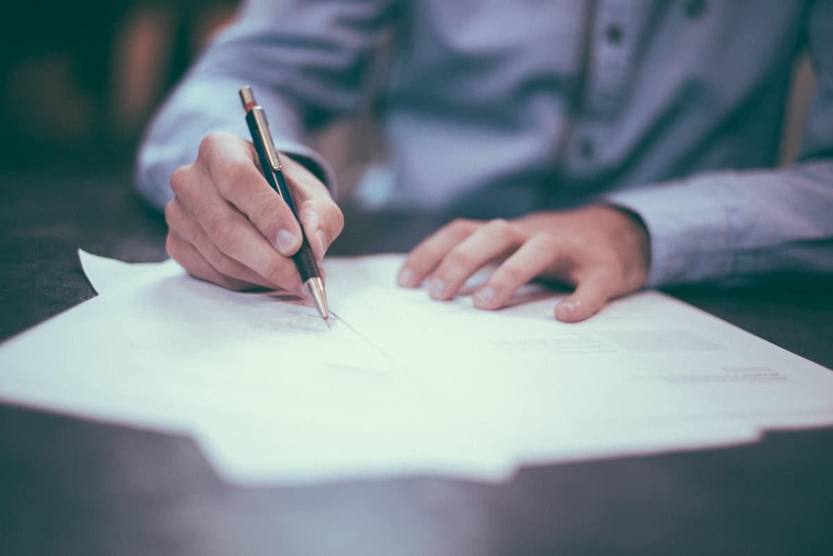 Legal documents and business planning materials