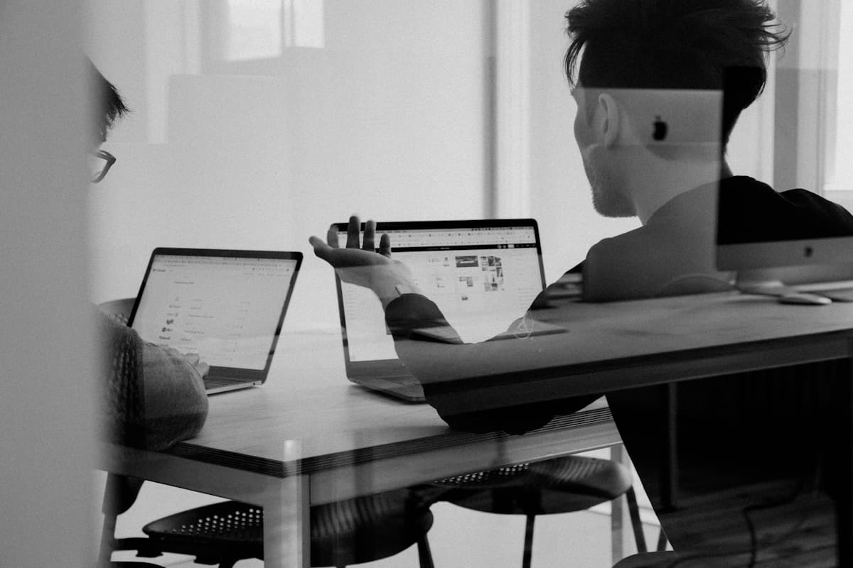 Professional office environment for legal documentation